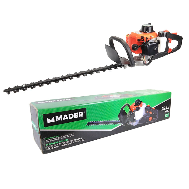 Podadora de Setos 25.4cc 550mm con Mango Giratorio - MADER