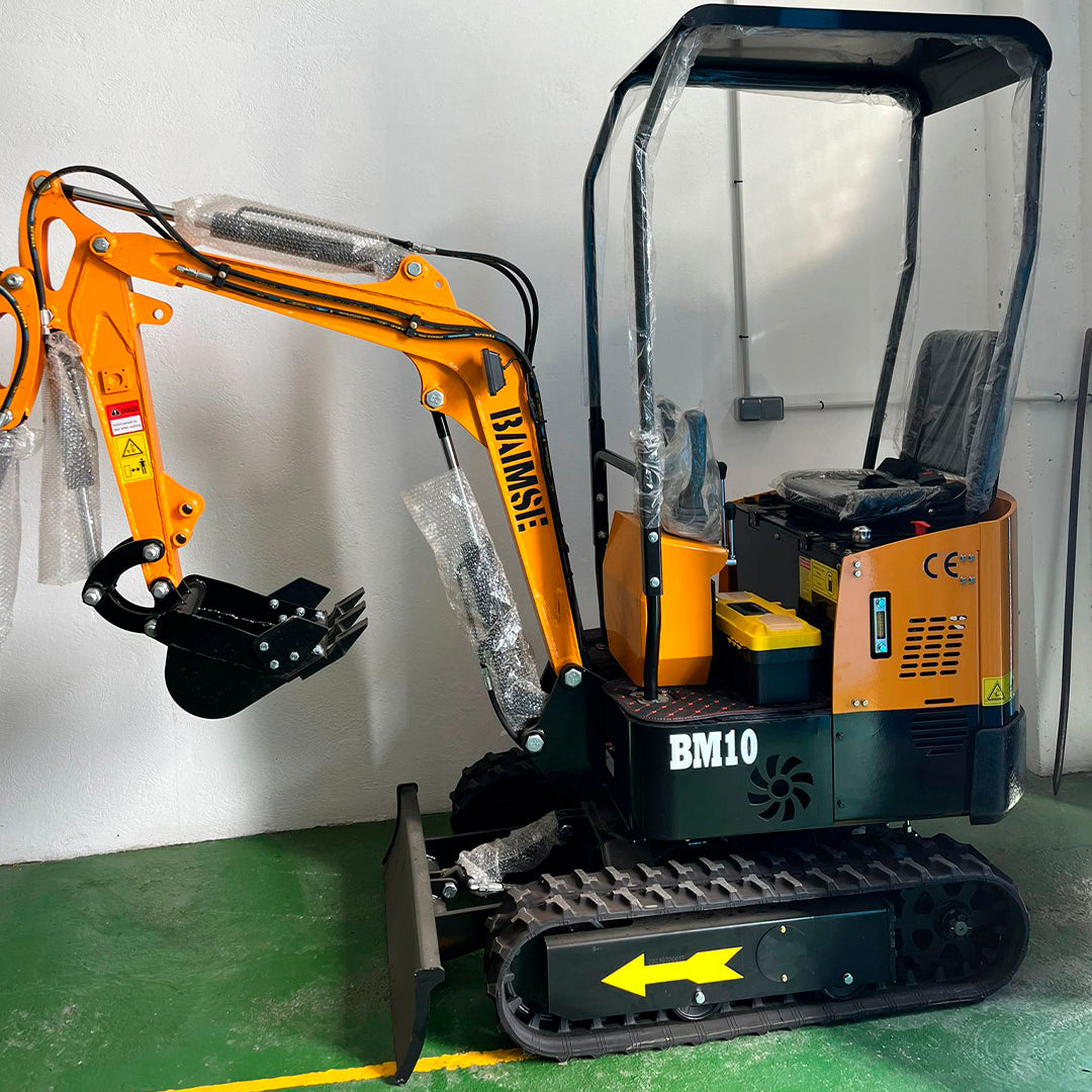 Mini Excavadora Giratoria BAIMSE BM10 1 Tonelada