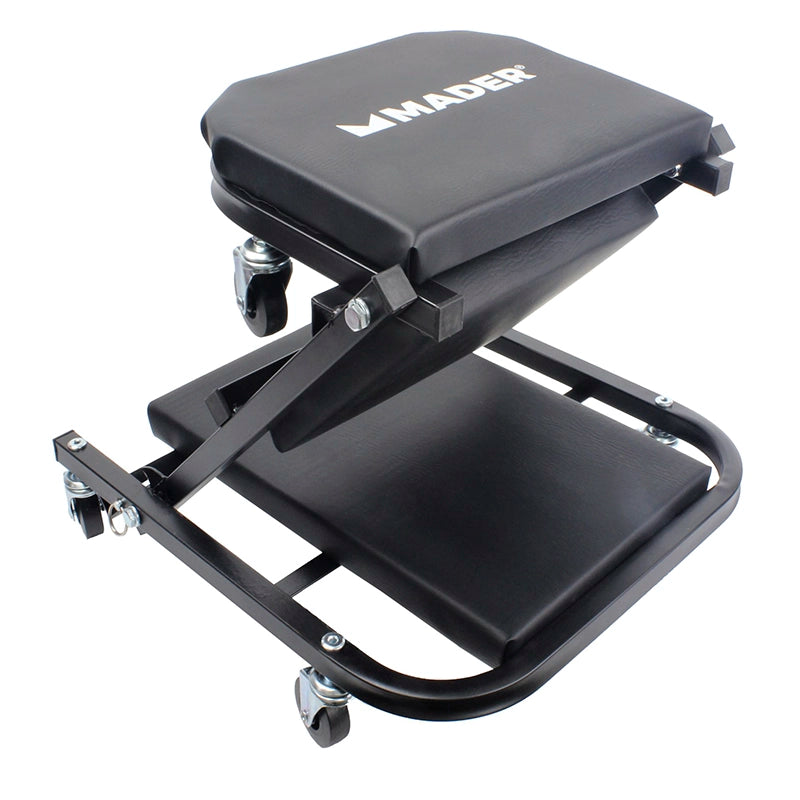 Asiento Plegable con Ruedas para Taller MADER POWER