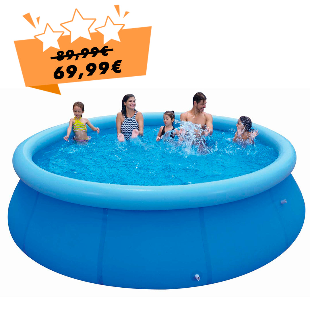 Piscina redonda hincable - 360X76CM | MADER