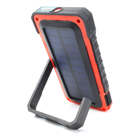 Linterna LED Recargable Solar con Powerbank MADER