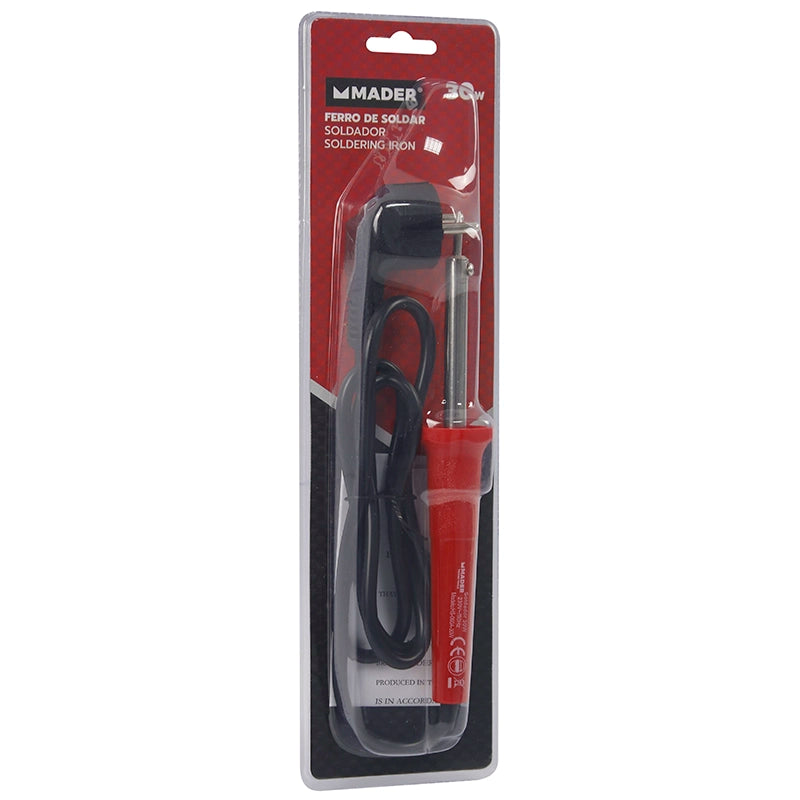 Soldador Punta Recta 30 W MADER POWE