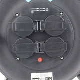 Prolongador Eléctrico Enrollacable 25 m 3G×1,5 mm MADER Home Tools