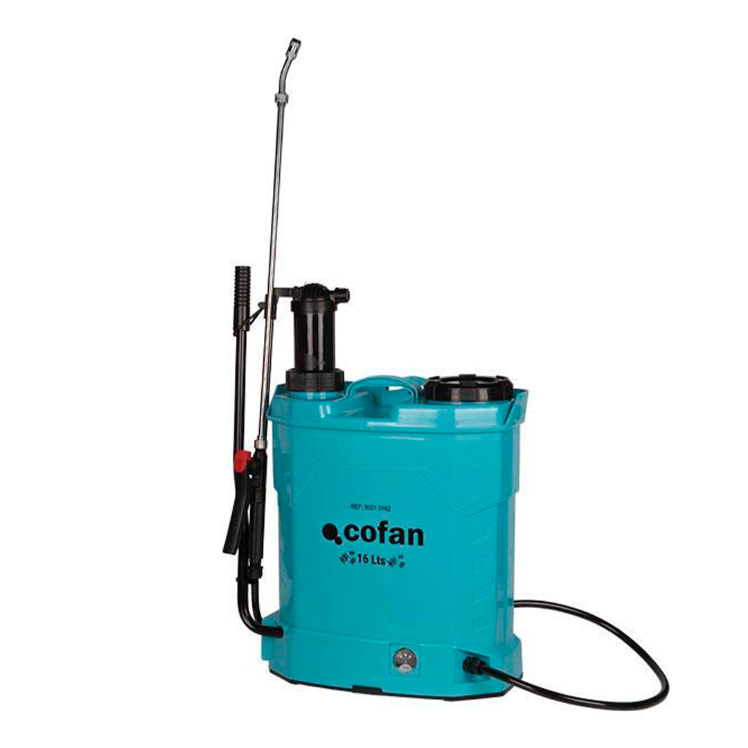 Pulverizador de Fumigar eléctrico 16L 2EN1 batería LITIO- COFAN®