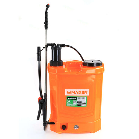 Mochila de Fumigar eléctrica 16L 2EN1 Batería Litio- MADER®