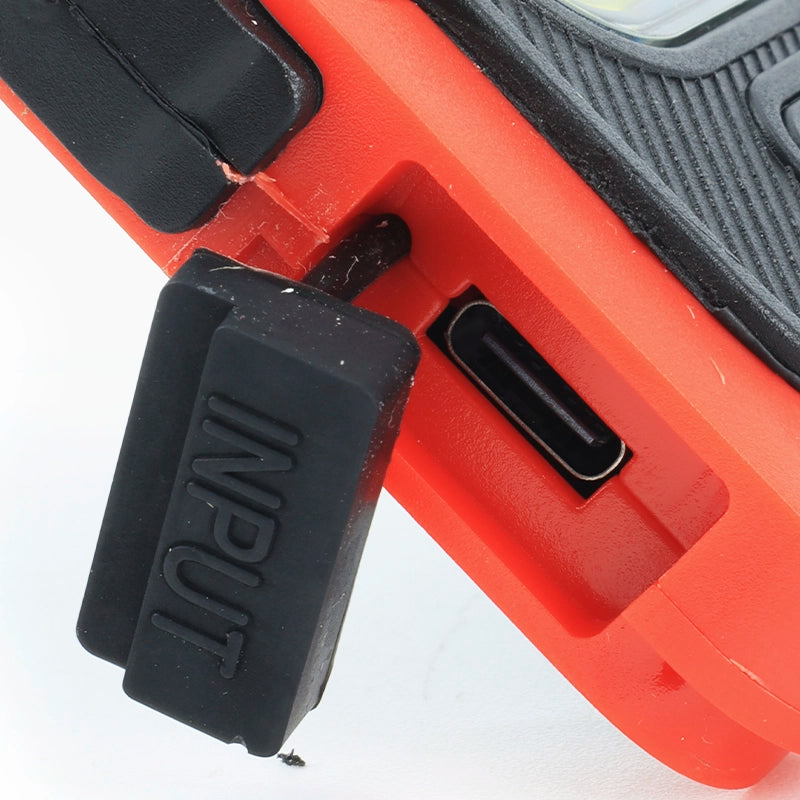 Linterna LED Recargable Solar con Powerbank MADER