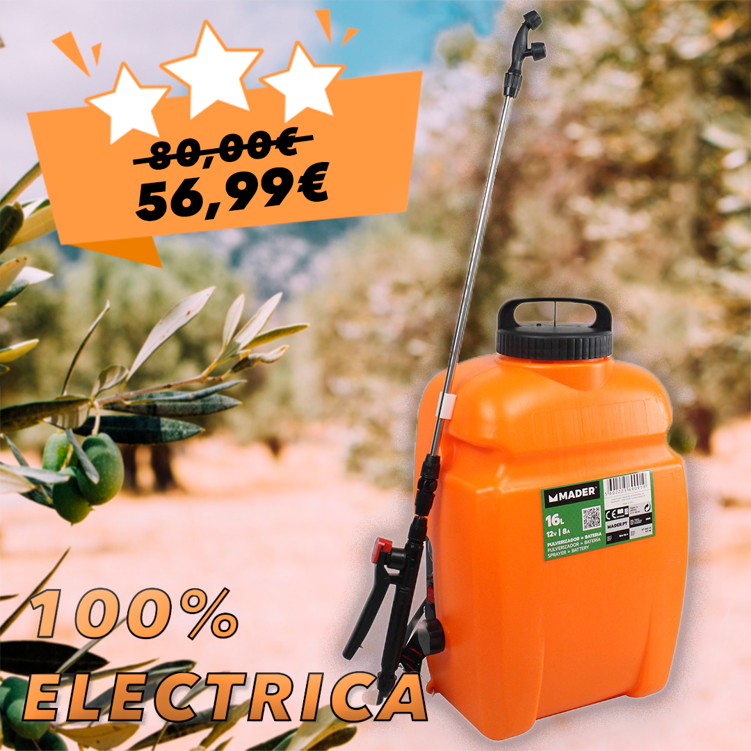 Mochila de Fumigar 100% eléctrica 16L- MADER®