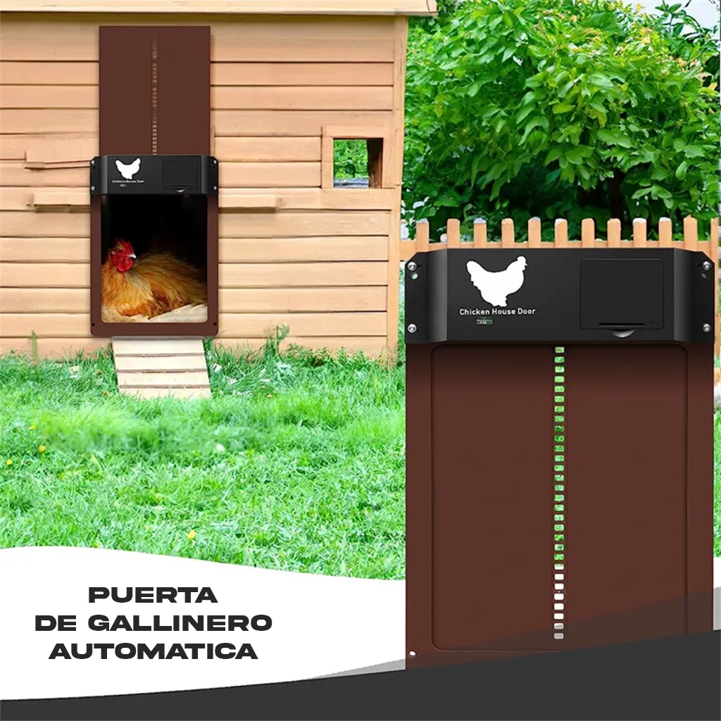 Puerta Automática de Gallinero