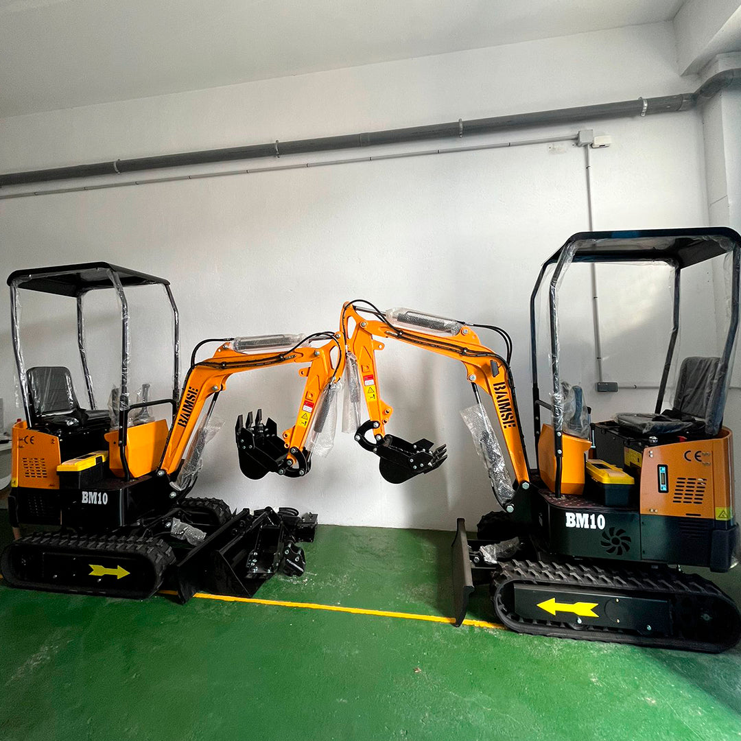 Mini Excavadora Giratoria BAIMSE BM10 1 Tonelada