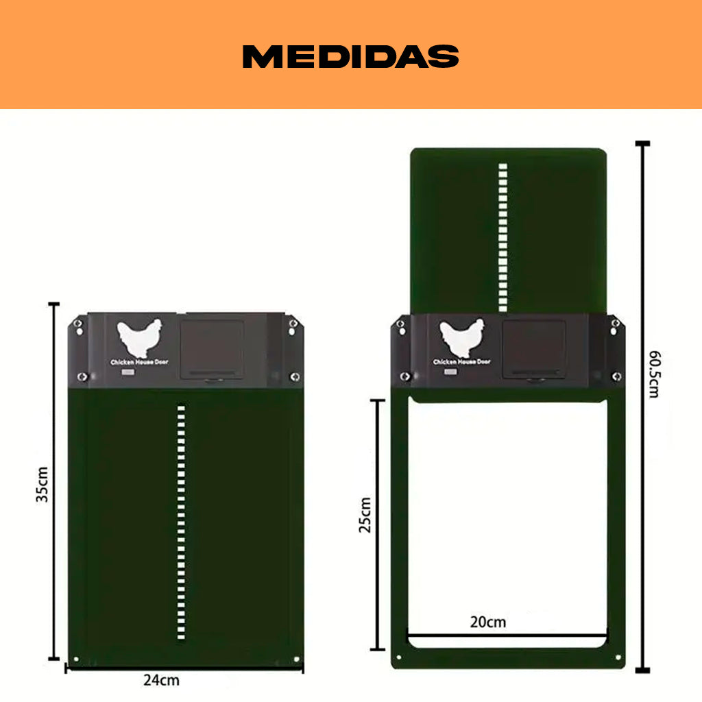 Puerta Automática de Gallinero