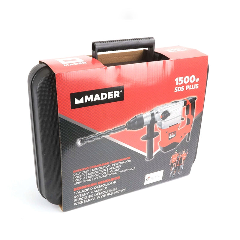 Taladro Perforador 1500 W 3 funciones SDS PLUS MADER POWER