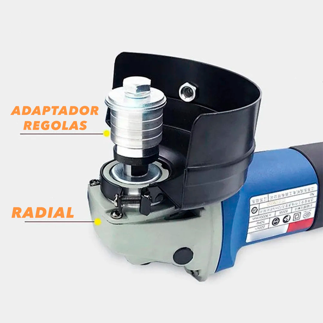 Accesorio de Radial para abrir Regolas