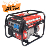 Generador eléctrico Monofásico de Gasolina 2500W | MADER