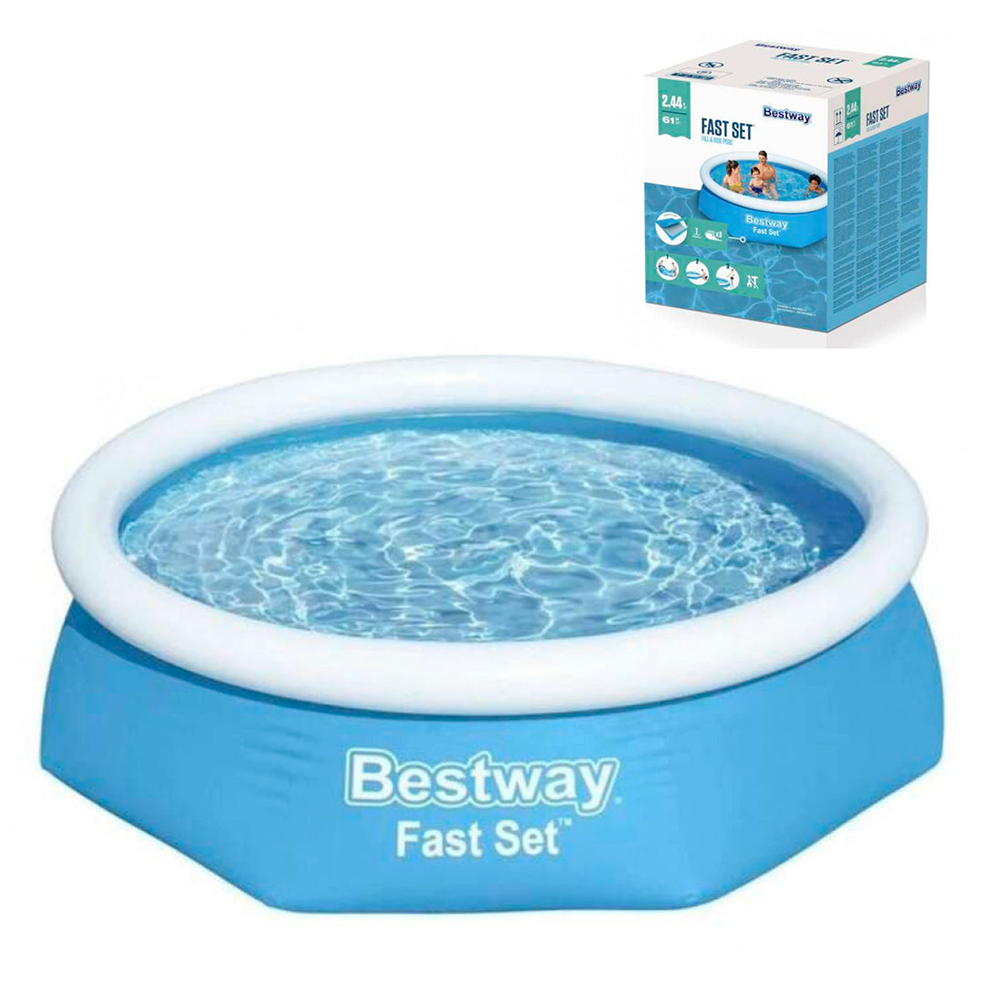 Piscina redonda hinchable - 244X61CM - BESTWAY