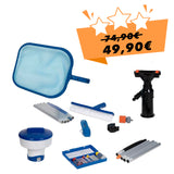 Kit de mantenimiento y limpieza para piscinas COFAN