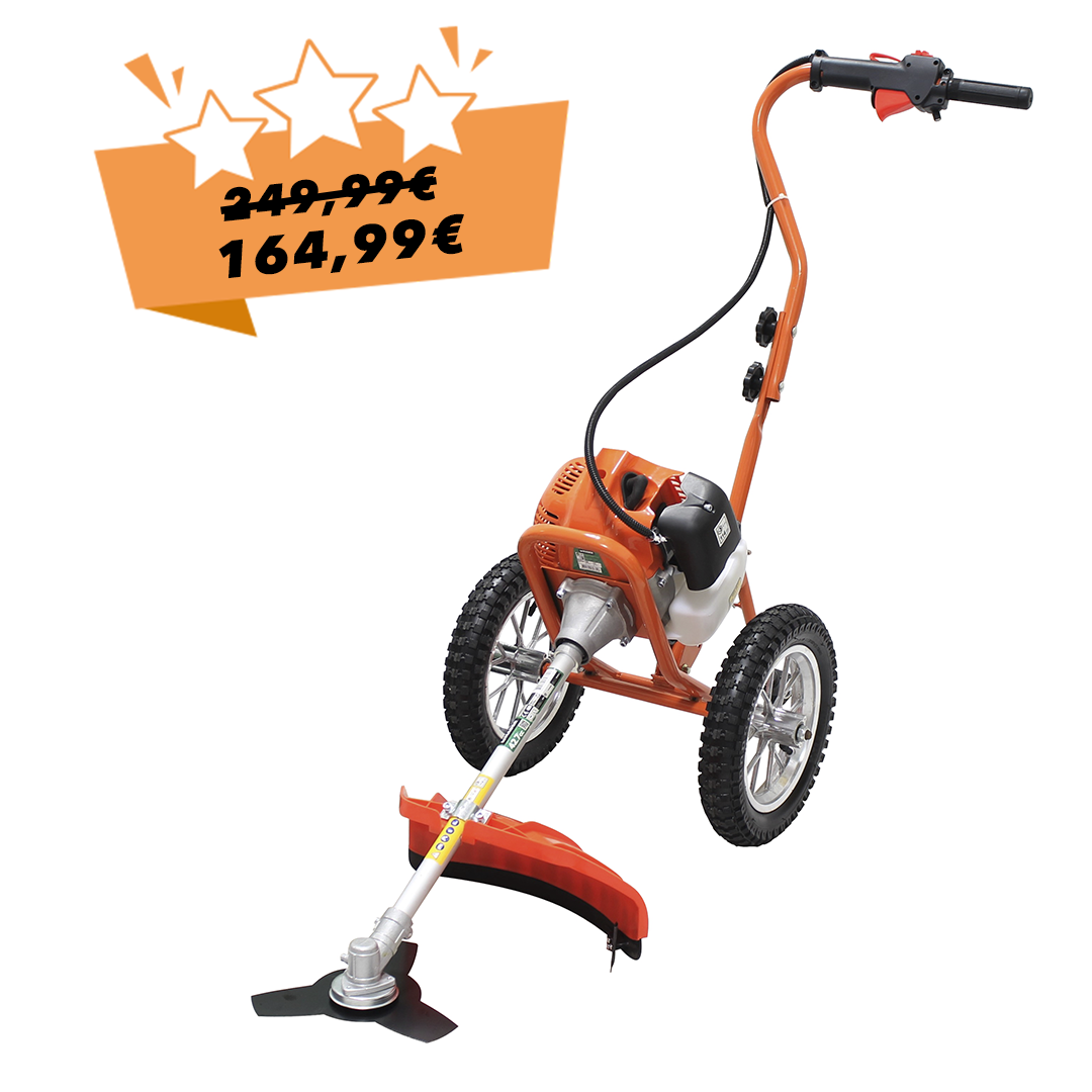 Desbrozadora Con Ruedas 43CC - MADER®