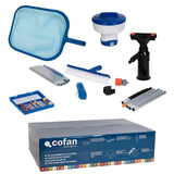 Kit de mantenimiento y limpieza para piscinas COFAN