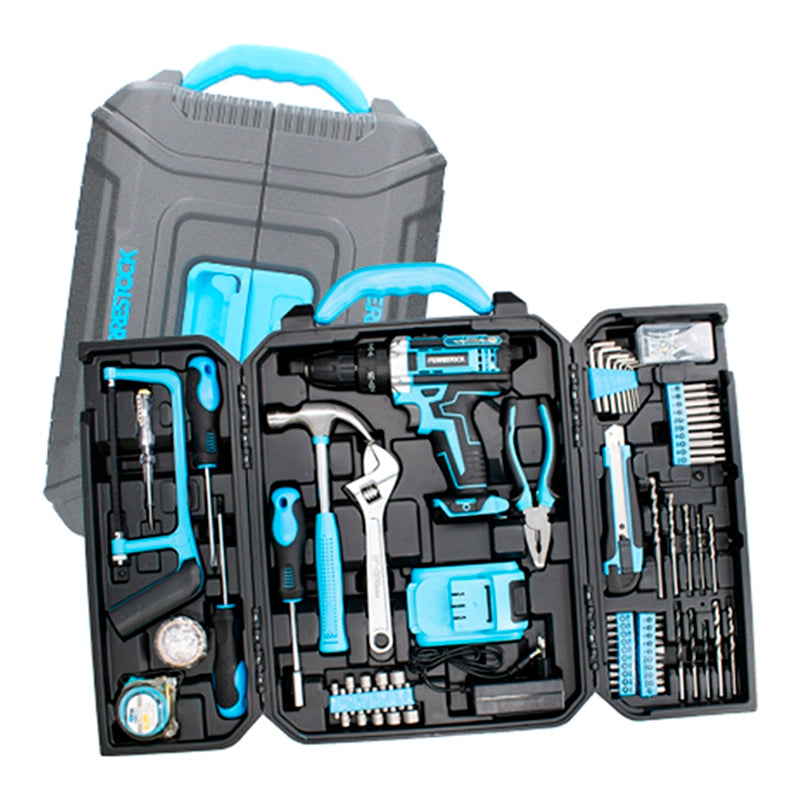 Taladro Percutor + Maletín | Incluida 1 batería y cargador | FERRESTOCK