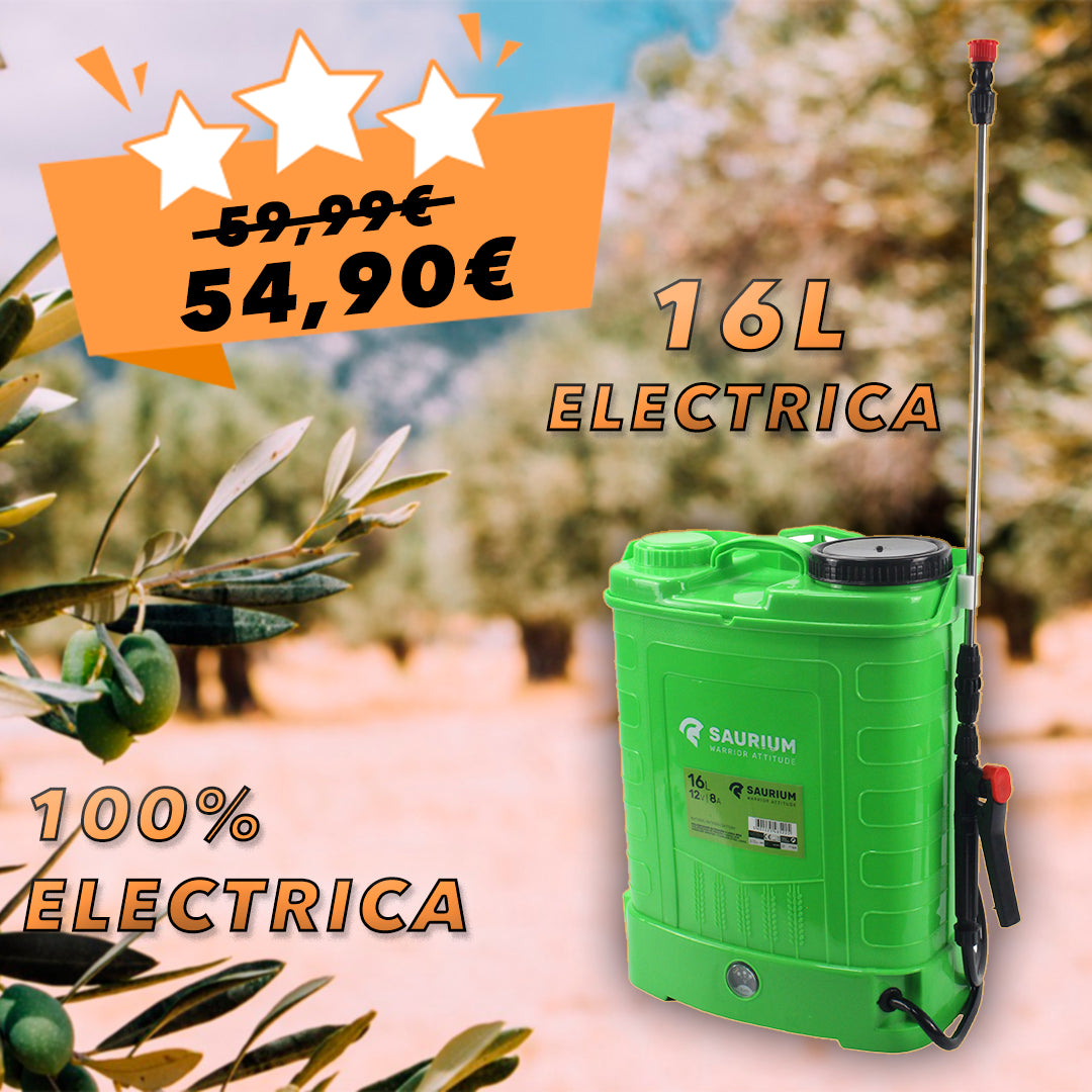 Pulverizador Eléctrico 16L - SAURIUM®