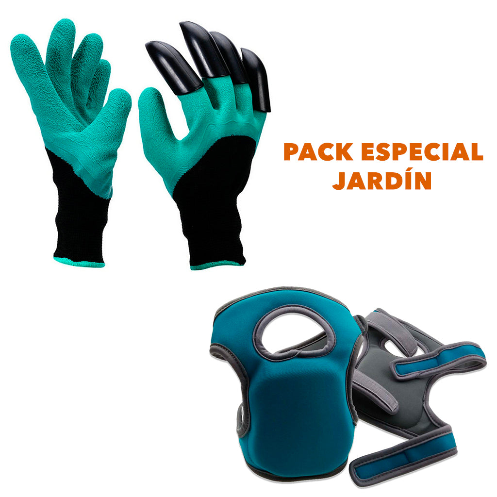 PACK JARDIN (RODILLERAS + GARRAS)